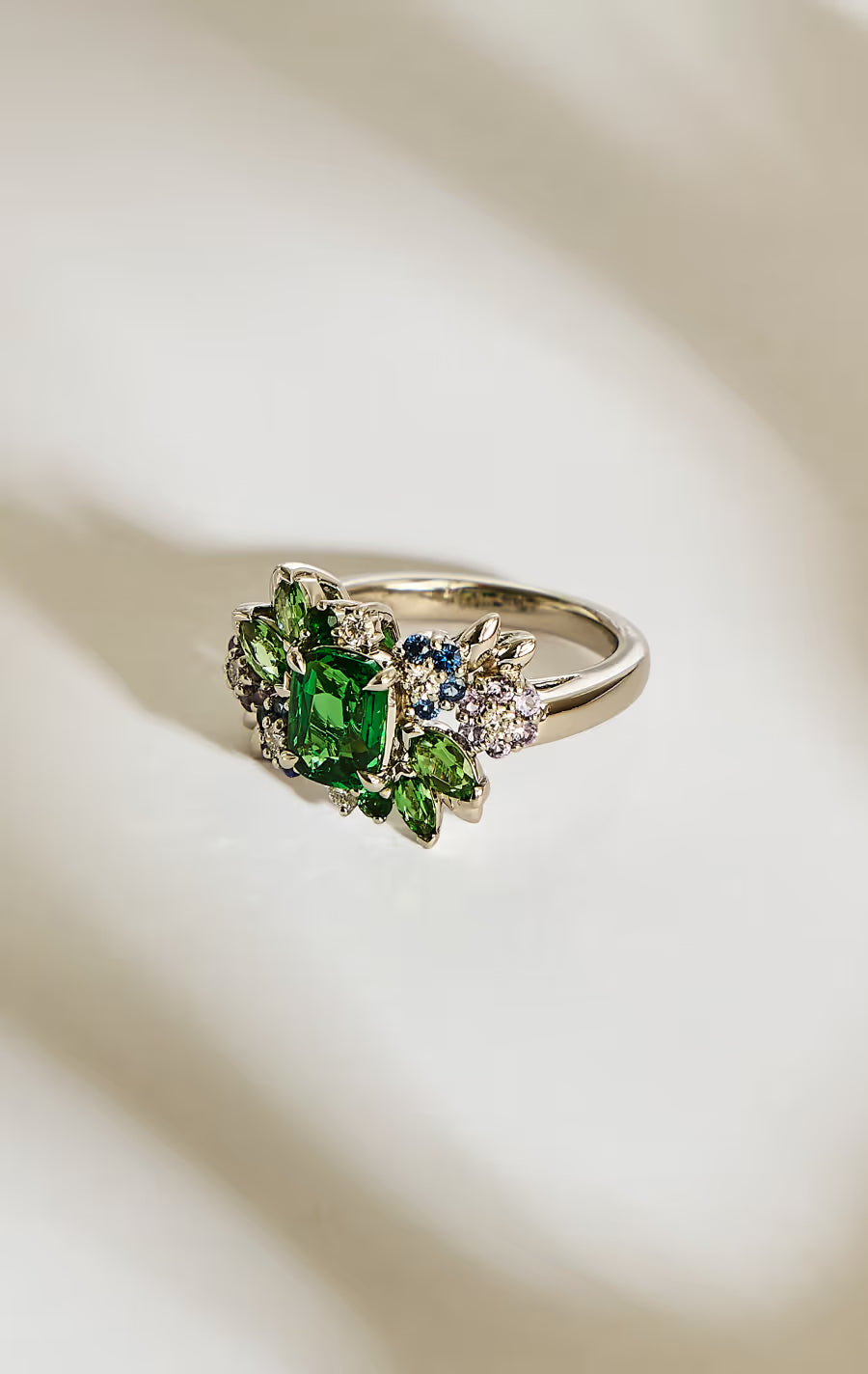 Green bloom collection color blossom